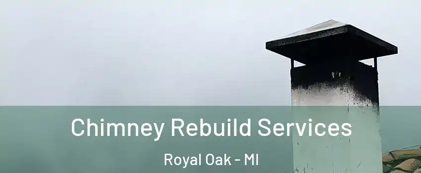  Chimney Rebuild Services Royal Oak - MI