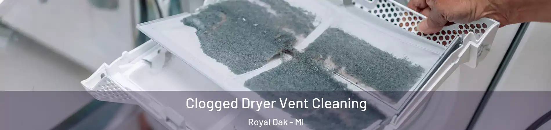  Clogged Dryer Vent Cleaning Royal Oak - MI
