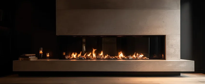 Gas Fireplace Ember Bed Design Services in Royal Oak, Michigan