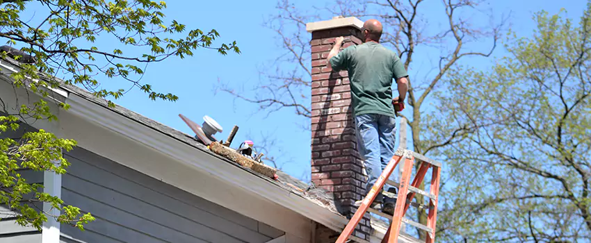 Vinyl and PVC Chimney Flashing Installation in Royal Oak, MI