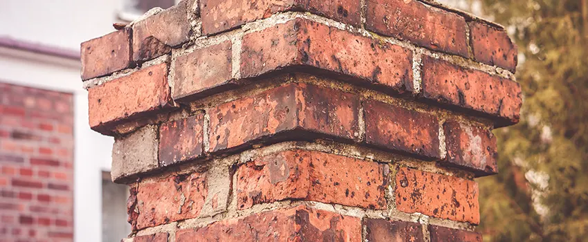 Cracked Chimney Bricks Repair Cost in Royal Oak, Michigan