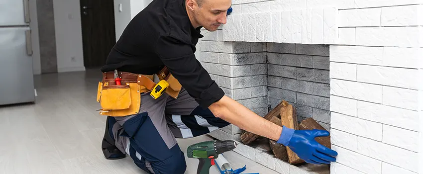 Fireplace Damaged Damper Frame Repair Services in Royal Oak, Michigan