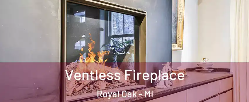  Ventless Fireplace Royal Oak - MI